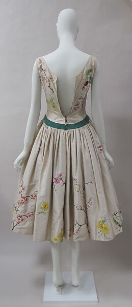 Ensemble, Emilio Schuberth (Italian, 1904–1972), silk, metal, Italian