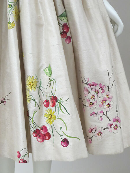 Ensemble, Emilio Schuberth (Italian, 1904–1972), silk, metal, Italian