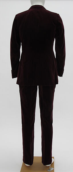 Suit, silk, cotton, British