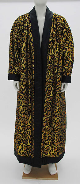 Robe, Fernando Sanchez (American, (born Belgium) Antwerp 1934–2006 New York), synthetic, silk, American 