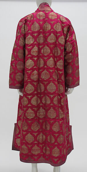 Robe, silk, cotton, synthetic, American