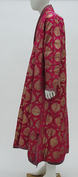 Robe, silk, cotton, synthetic, American
