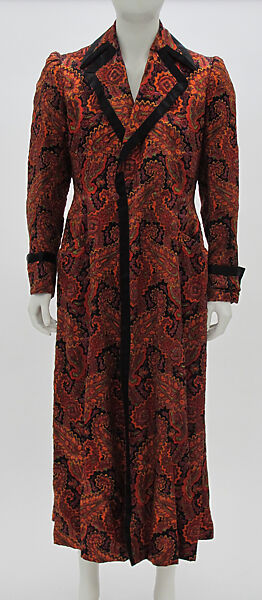 Ensemble, silk, leather, American 