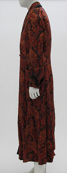 Ensemble, silk, leather, American