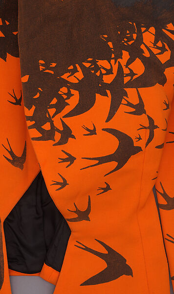 Jacket, Alexander McQueen (British, founded 1992), wool, silk, plastic, British