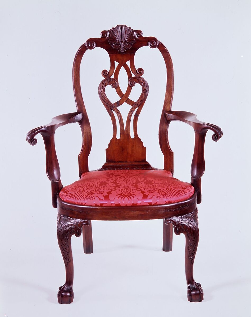 Armchair, Mahogany, American 