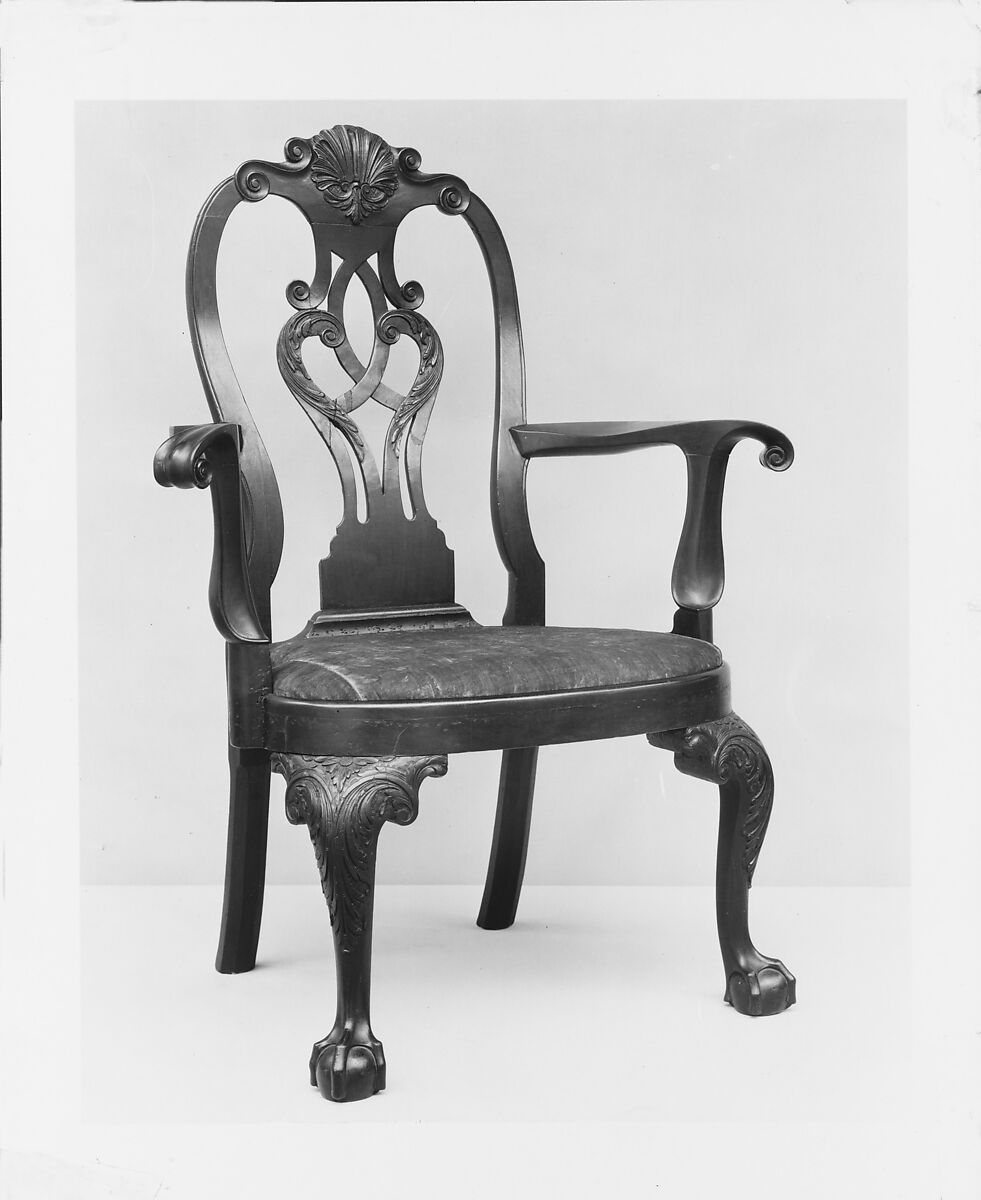 Armchair, Mahogany, American