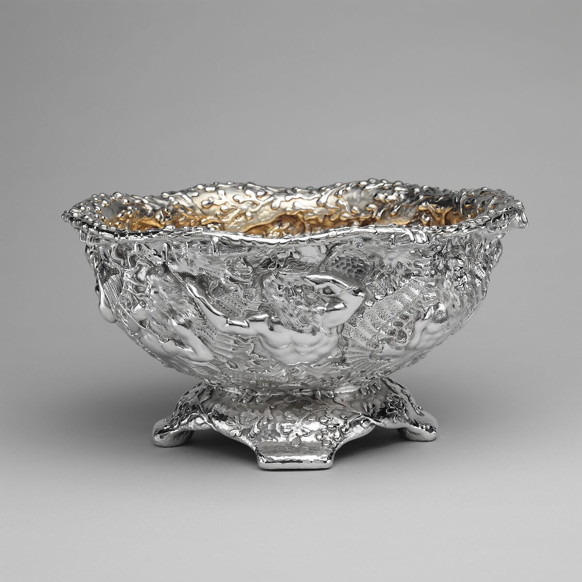 Bowl, Tiffany & Co., Silver and silver gilt, American