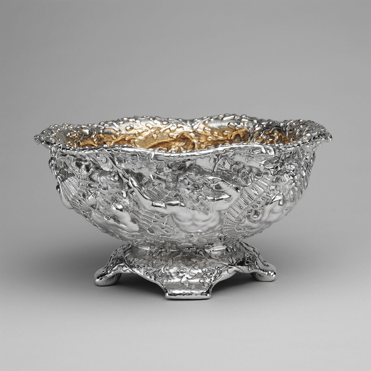 Bowl, Tiffany &amp; Co. (1837–present), Silver and silver gilt, American