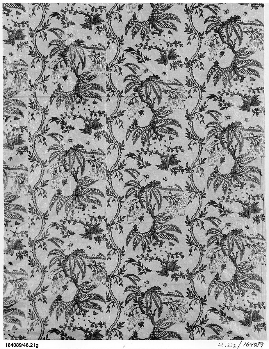 Piece, Cotton, printed, British