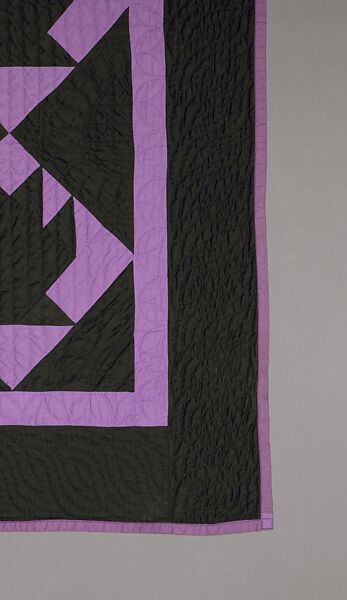 Quilt, Baskets pattern, Cotton, American