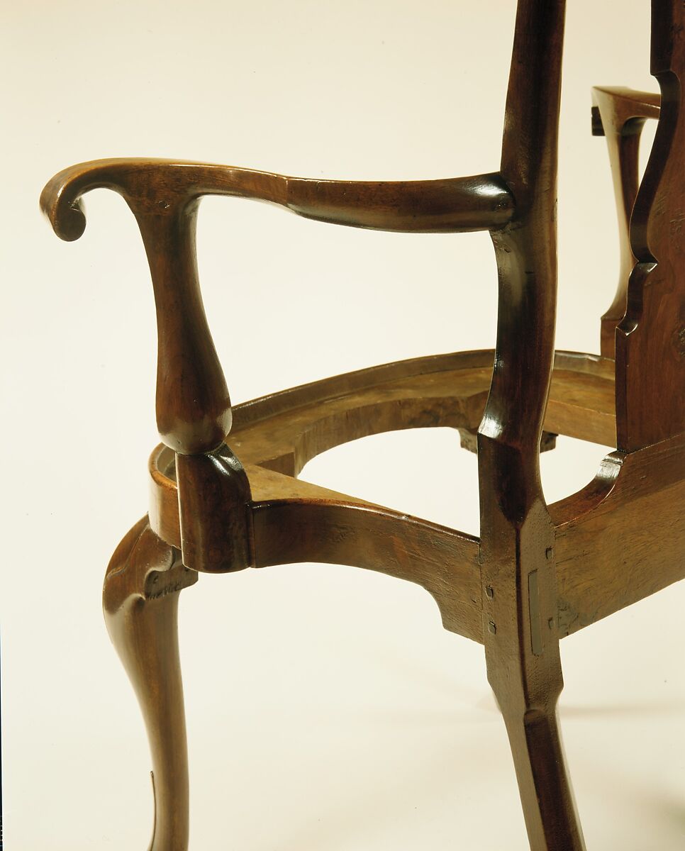 Armchair, Walnut, American