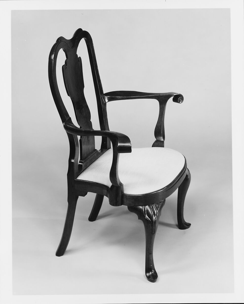 Armchair, Walnut, American