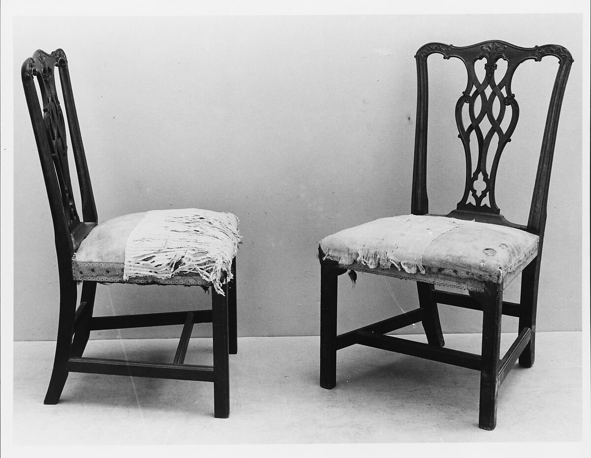 Side Chair, Mahogany, maple, white pine, American