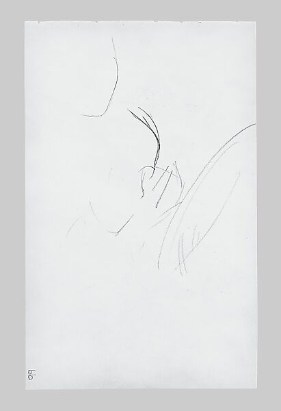 Legs and Costume of a Javanese Dancer (from Sketchbook of Javanese Dancers), John Singer Sargent (American, Florence 1856–1925 London), Graphite on off-white wove paper, American