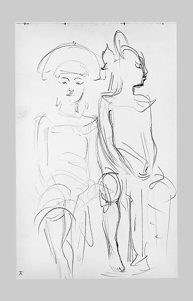 Legs and Costume of a Javanese Dancer (from Sketchbook of Javanese Dancers), John Singer Sargent (American, Florence 1856–1925 London), Graphite on off-white wove paper, American