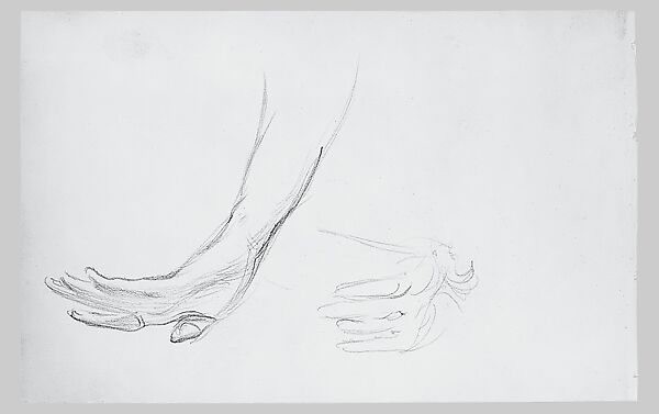 Legs and Costume of a Javanese Dancer (from Sketchbook of Javanese Dancers), John Singer Sargent (American, Florence 1856–1925 London), Graphite on off-white wove paper, American