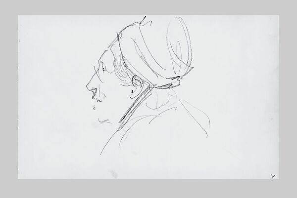 Legs and Costume of a Javanese Dancer (from Sketchbook of Javanese Dancers), John Singer Sargent (American, Florence 1856–1925 London), Graphite on off-white wove paper, American