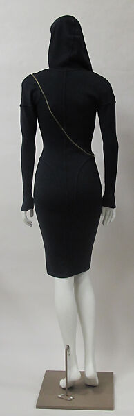 Dress, Azzedine Alaïa (French (born Tunisia), Tunis 1935–2017 Paris), wool, metal, French