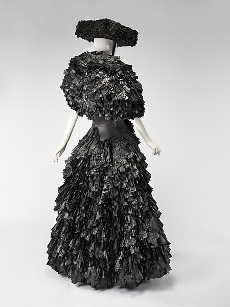 Gareth Pugh (British, born 1981), wool, cotton, synthetic, leather, metal, British