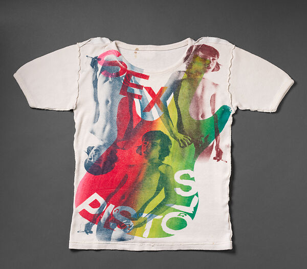 "Sex Pistols" T-shirt, Vivienne Westwood (British, 1941–2022), cotton, British 