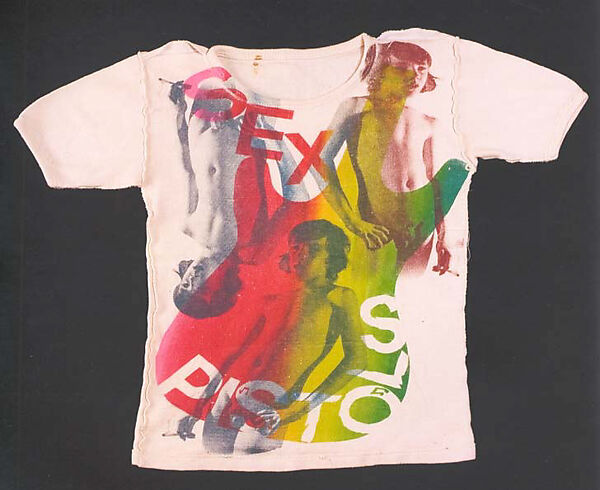 "Sex Pistols" T-shirt, Vivienne Westwood (British, 1941–2022), cotton, British