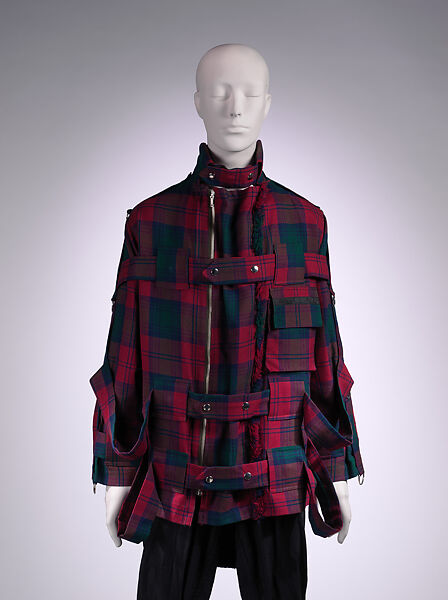 Jacket, Vivienne Westwood (British, 1941–2022), cotton, metal, British 