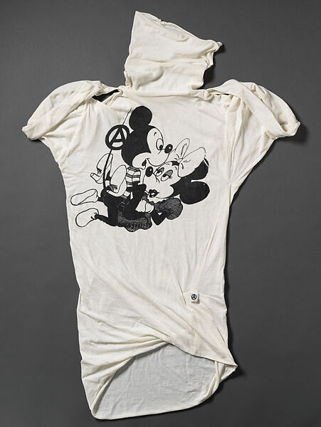“Mickey and Minnie” dress, Vivienne Westwood (British, 1941–2022), cotton, British 