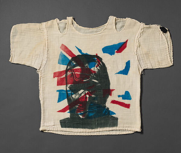"Anarchy Mask" T-shirt, Vivienne Westwood (British, 1941–2022), cotton, British 