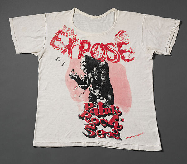 “Exposé” T-shirt, Vivienne Westwood (British, 1941–2022), cotton, British 
