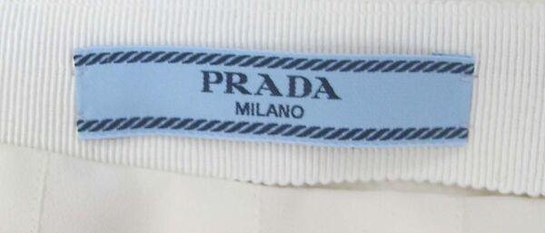 Ensemble, Prada (Italian, founded 1913), (a) cashmere, mother-of-pearl, (b) silk, synthetic, (c, d) leather, Italian