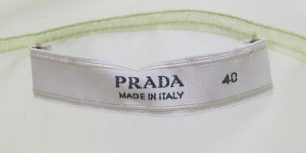 Ensemble, Prada (Italian, founded 1913), (a) silk, metal, (b) silk, mother-of-pearl, synthetic, (c, d) leather, synthetic, Italian