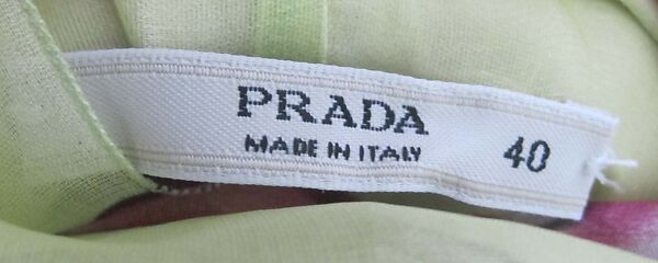 Ensemble, Prada (Italian, founded 1913), (a) silk, metal, (b) silk, mother-of-pearl, synthetic, (c, d) leather, synthetic, Italian