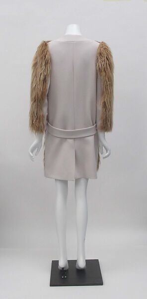 Ensemble, Prada (Italian, founded 1913), (a, b) wool, synthetic, (c, d) leather, synthetic, metal, (e) leather, metal, Italian