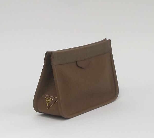 Ensemble, Prada (Italian, founded 1913), (a, b) wool, synthetic, (c, d) leather, synthetic, metal, (e) leather, metal, Italian