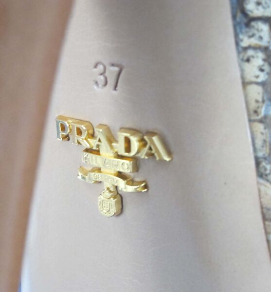 Ensemble, Prada (Italian, founded 1913), (a) cotton, metal, silk, (b, c) cotton, (d, e) snakeskin, leather, Italian