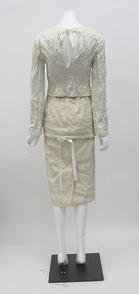 Ensemble, Prada (Italian, founded 1913), (a) cotton, metal, (b) cotton,  mother-of-pearl, metal, (c, d) cotton, metal, (e) cotton, metal, (f) cotton, mother-of-pearl, (g, h) cotton, (i, j) snakeskin, leather, Italian