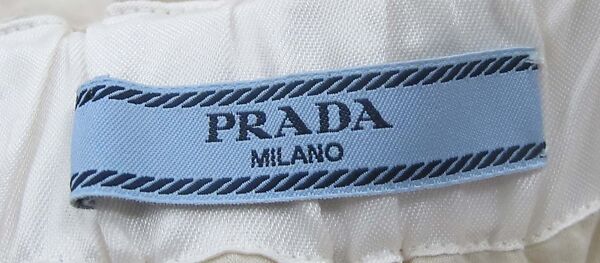 Ensemble, Prada (Italian, founded 1913), (a) cotton, metal, (b) cotton,  mother-of-pearl, metal, (c, d) cotton, metal, (e) cotton, metal, (f) cotton, mother-of-pearl, (g, h) cotton, (i, j) snakeskin, leather, Italian