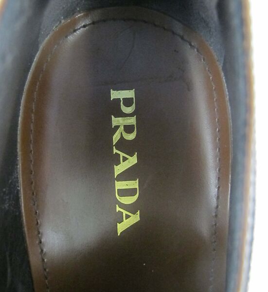 Ensemble, Prada (Italian, founded 1913), (a) plastic, metal, (b) cotton, silk, metal, (c, d) leather, plastic (foam), hemp, Italian