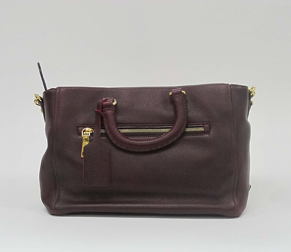 Ensemble, Prada (Italian, founded 1913), (a) wool, synthetic, (b) wool, silk, cotton, metal, (c) leather, metal, (d, e) leather, (f, g) leather, synthetic, metal, (h) leather, silk, metal, (i) leather, metal, Italian