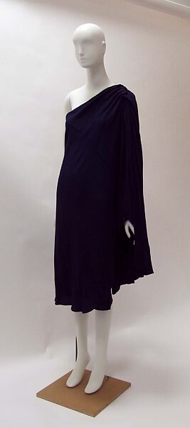 Dress, Halston (American, Des Moines, Iowa 1932–1990 San Francisco, California), rayon, acetate, metal, American