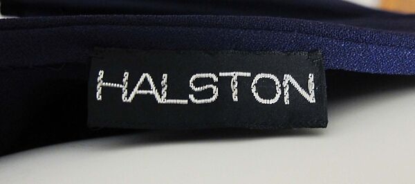 Dress, Halston (American, Des Moines, Iowa 1932–1990 San Francisco, California), rayon, acetate, metal, American