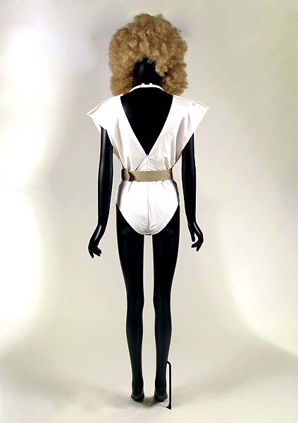 Ensemble, Maison Margiela (French, founded 1988), plastic, silk, cotton, metal, French