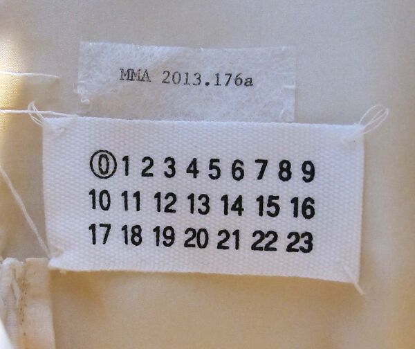 Ensemble, Maison Margiela (French, founded 1988), plastic, silk, cotton, metal, French