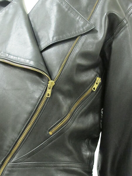 Dress, Azzedine Alaïa (French (born Tunisia), Tunis 1935–2017 Paris), leather, metal, French