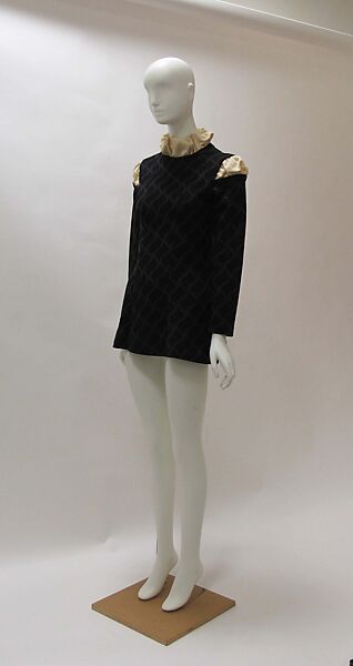 Ensemble, Rudi Gernreich (American (born Austria), Vienna 1922–1985 Los Angeles, California), wool, synthetic, metal, American