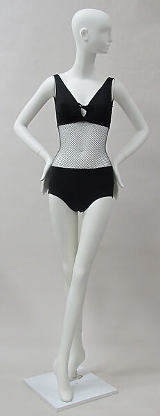 Bathing suit, Cole of California (American, founded 1923), nylon, cotton, rubber, American