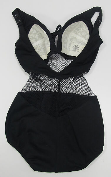 Bathing suit, Cole of California (American, founded 1923), nylon, cotton, rubber, American