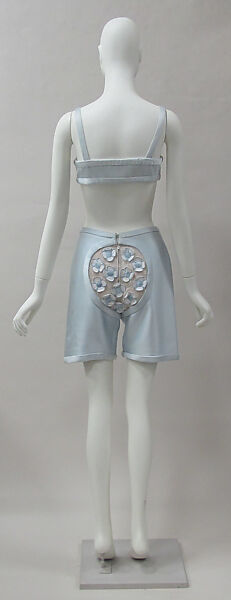 Ensemble, André Courrèges (French, Pau 1923–2016 Neuilly-sur-Seine), silk, cotton, metal, French