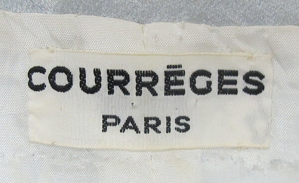 Ensemble, André Courrèges (French, Pau 1923–2016 Neuilly-sur-Seine), silk, cotton, metal, French